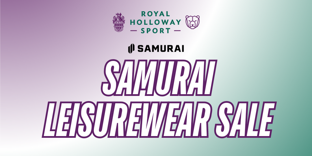 Samurai Leisurewear Sale Banner